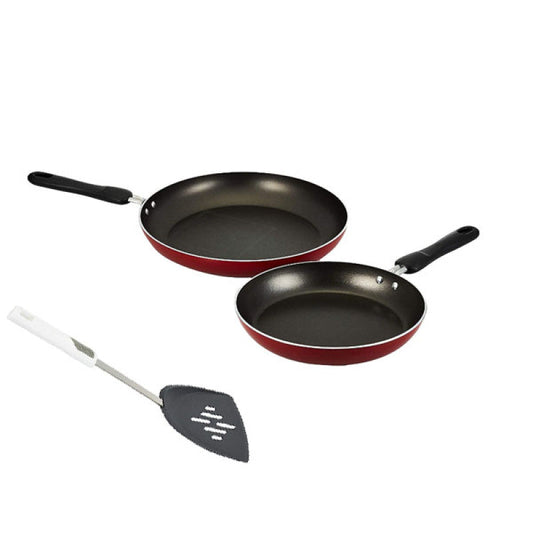 3 Pcs Frypan Set With  22/28cm Non-Stick