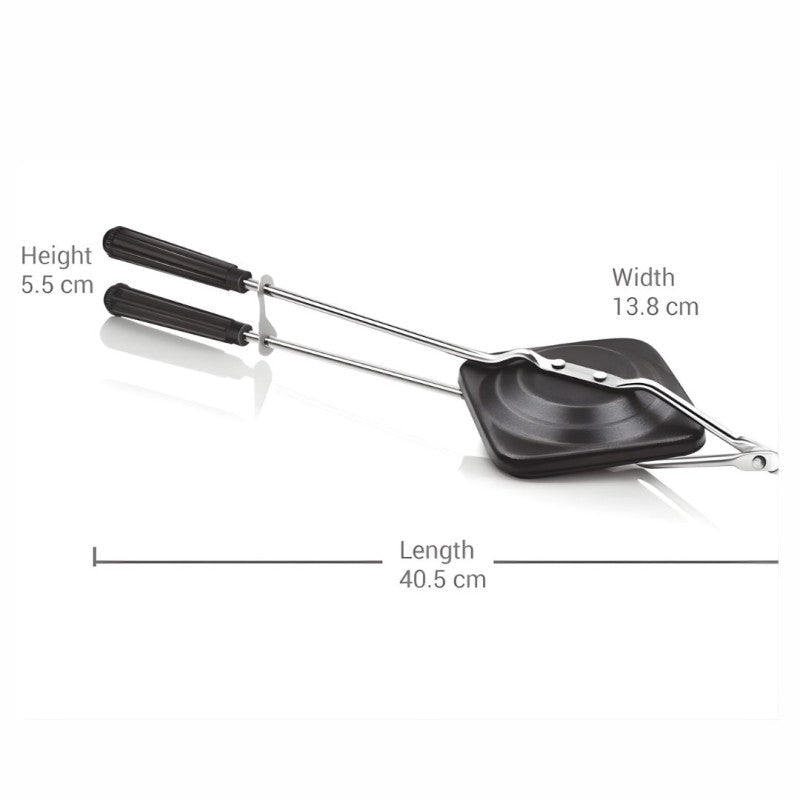 Gas Top Cast Iron Sandwich Maker Stove Top Toasted Sandwich Grill